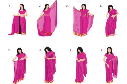 Traditional Saree Wearing Experience